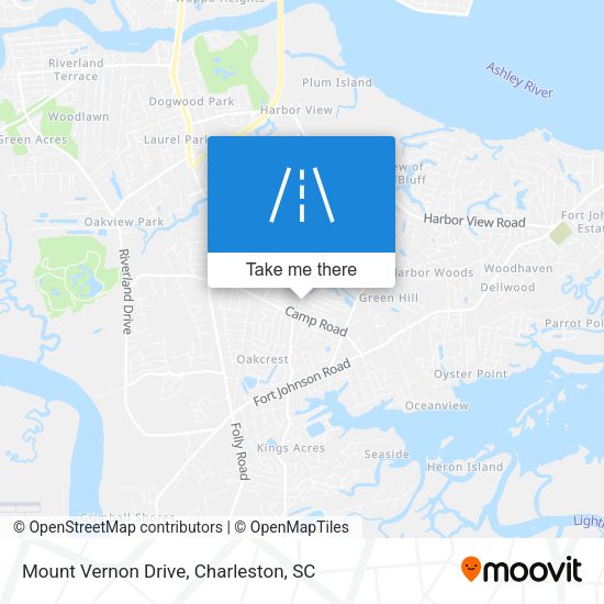 Mount Vernon Drive map