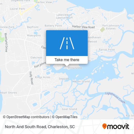North And South Road map