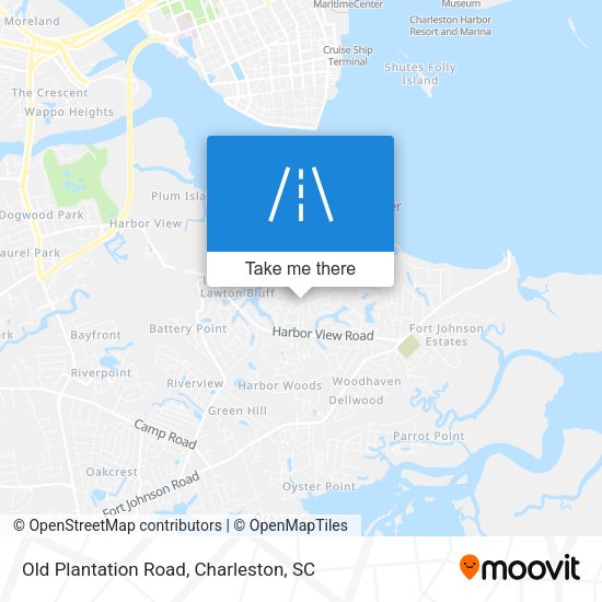 Mapa de Old Plantation Road