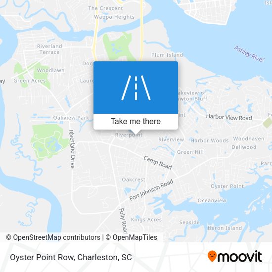 Mapa de Oyster Point Row