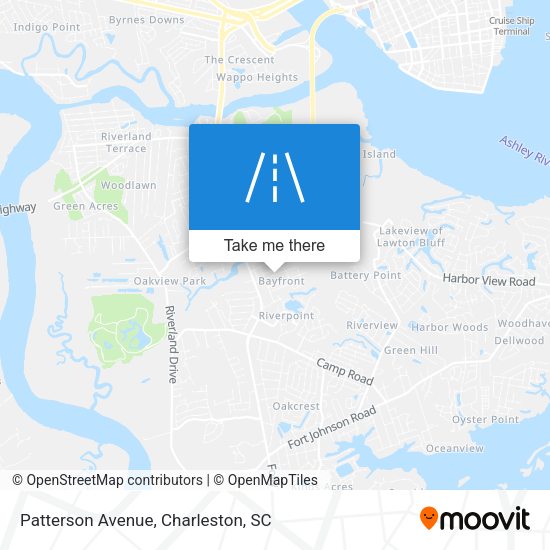 Mapa de Patterson Avenue