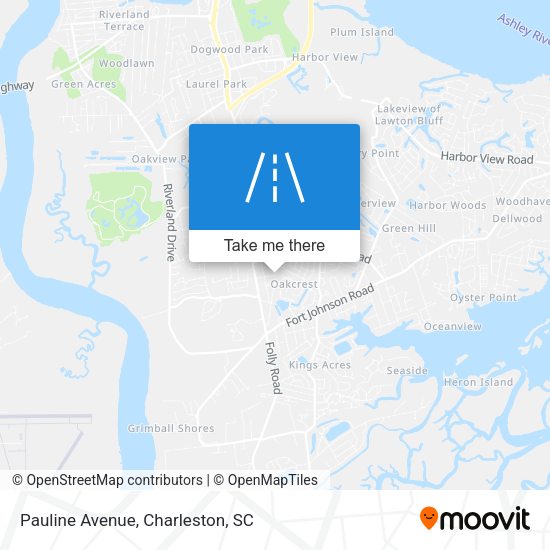 Mapa de Pauline Avenue