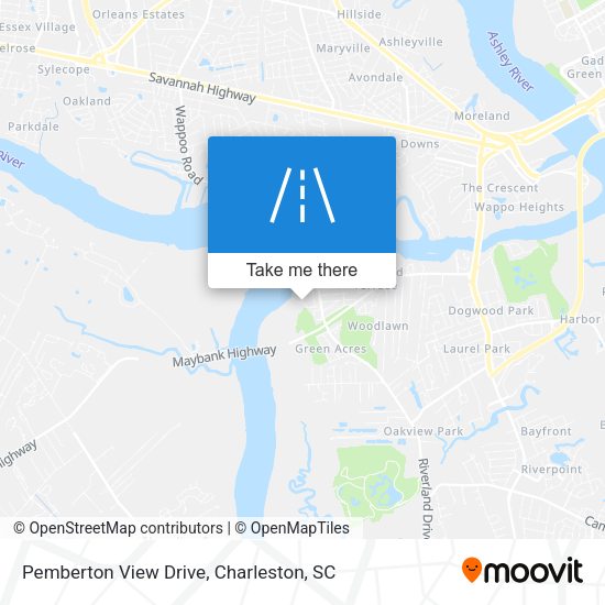 Pemberton View Drive map