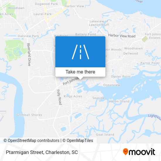 Mapa de Ptarmigan Street