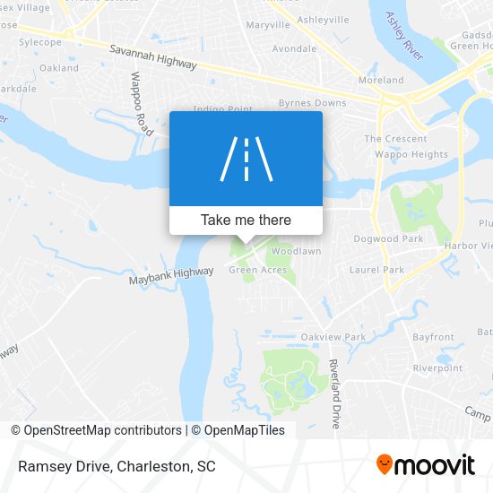 Ramsey Drive map