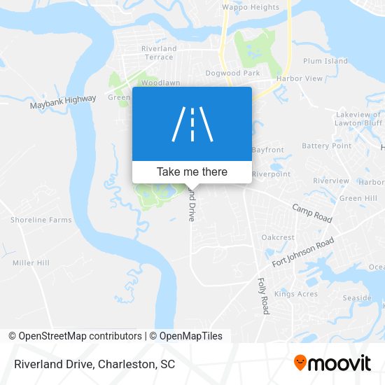 Riverland Drive map