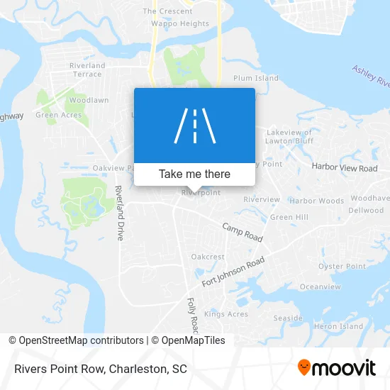 Rivers Point Row map