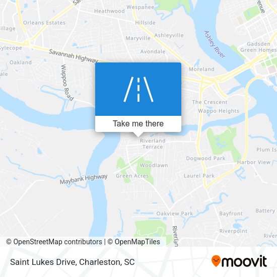 Saint Lukes Drive map