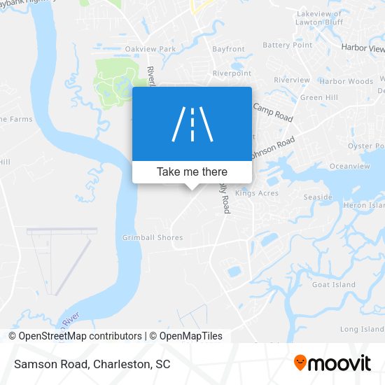 Mapa de Samson Road