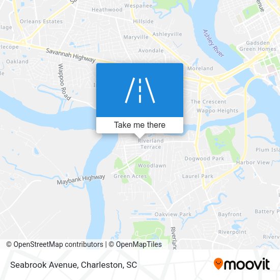 Seabrook Avenue map