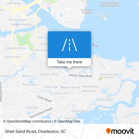 Shell Sand Road map
