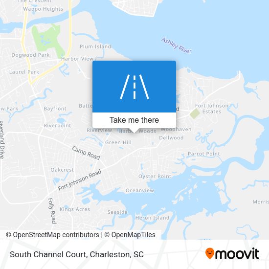 South Channel Court map