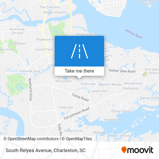 Mapa de South Relyea Avenue