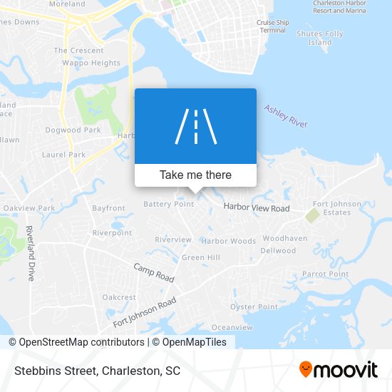 Mapa de Stebbins Street