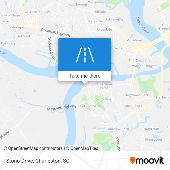 Stono Drive map