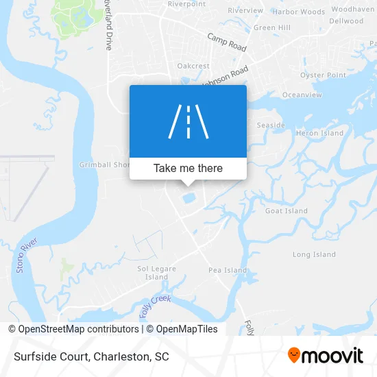 Surfside Court map