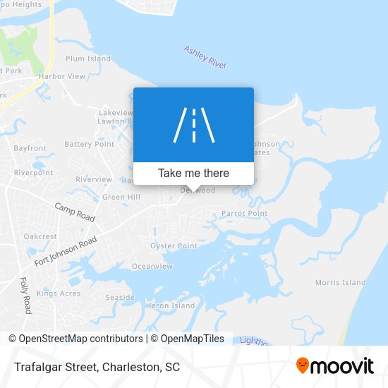 Trafalgar Street map