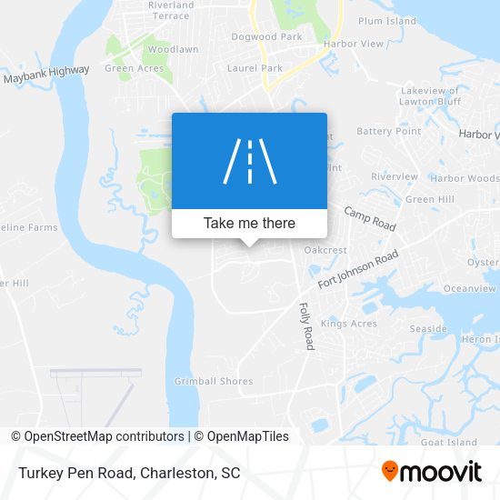 Mapa de Turkey Pen Road