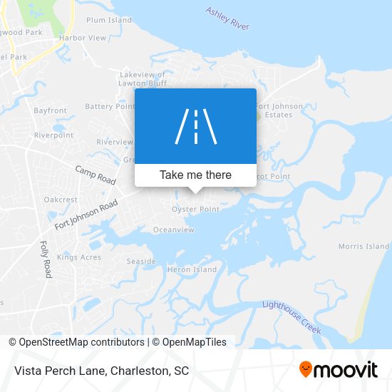 Vista Perch Lane map