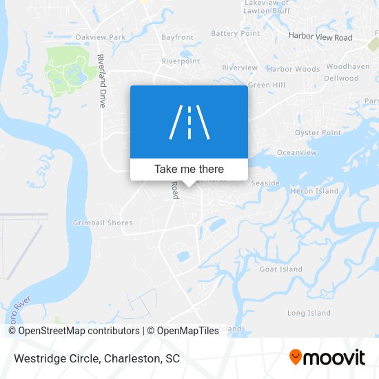 Westridge Circle map