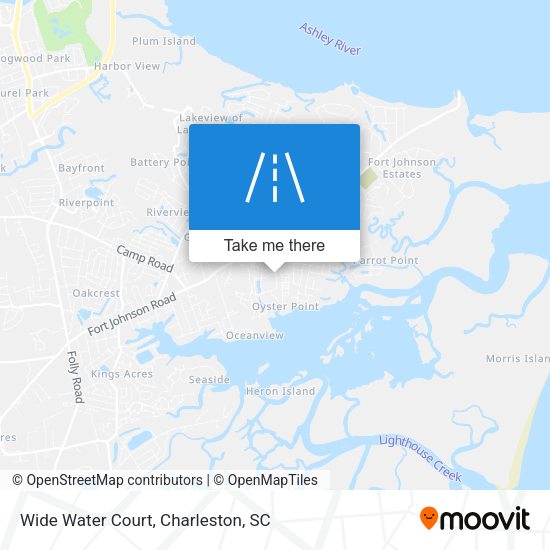 Mapa de Wide Water Court