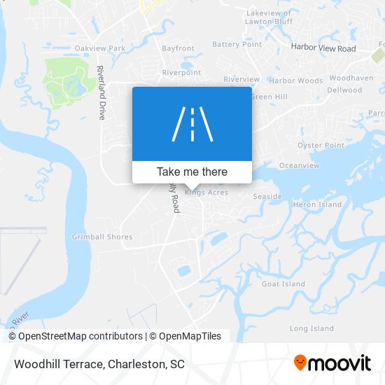 Woodhill Terrace map