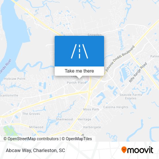 Abcaw Way map