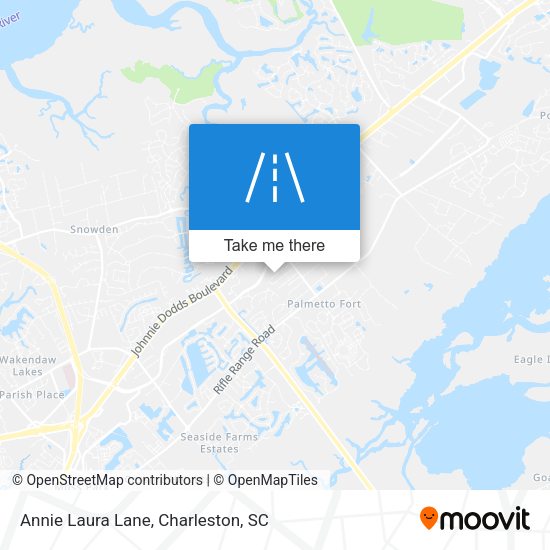 Annie Laura Lane map