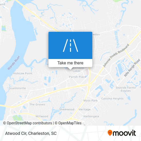 Mapa de Atwood Cir