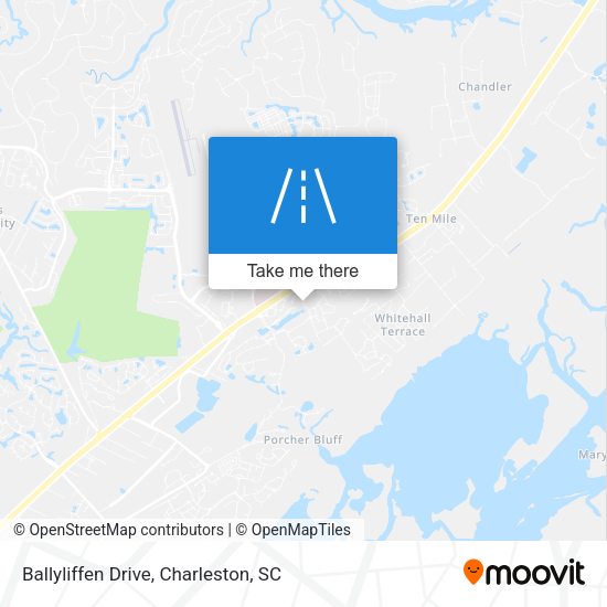 Ballyliffen Drive map