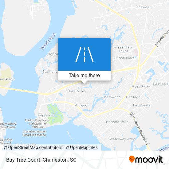 Mapa de Bay Tree Court