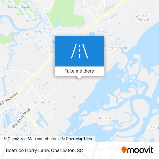 Beatrice Horry Lane map