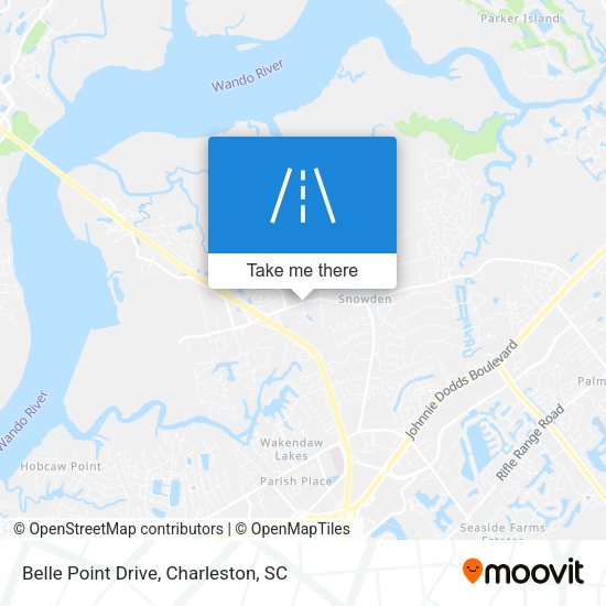 Mapa de Belle Point Drive