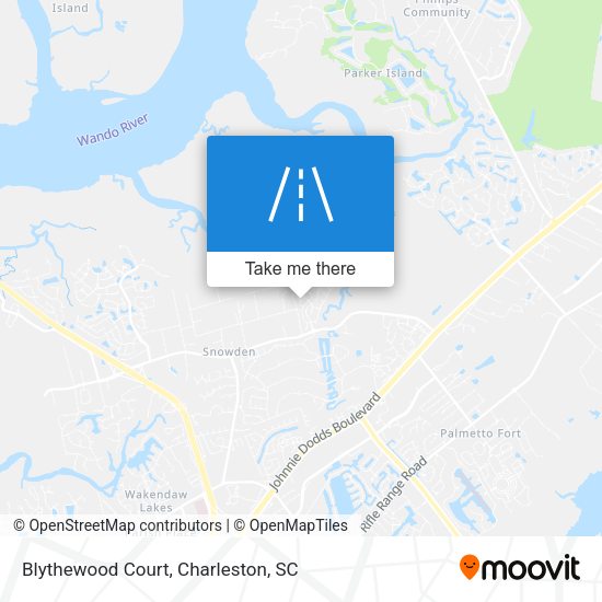 Blythewood Court map