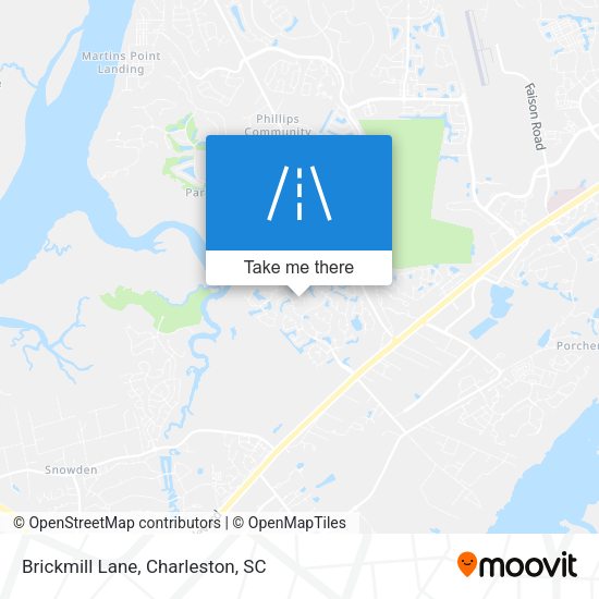 Mapa de Brickmill Lane