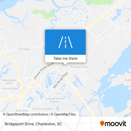 Bridgeport Drive map