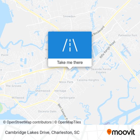 Cambridge Lakes Drive map