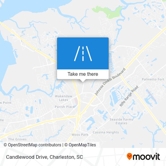 Mapa de Candlewood Drive