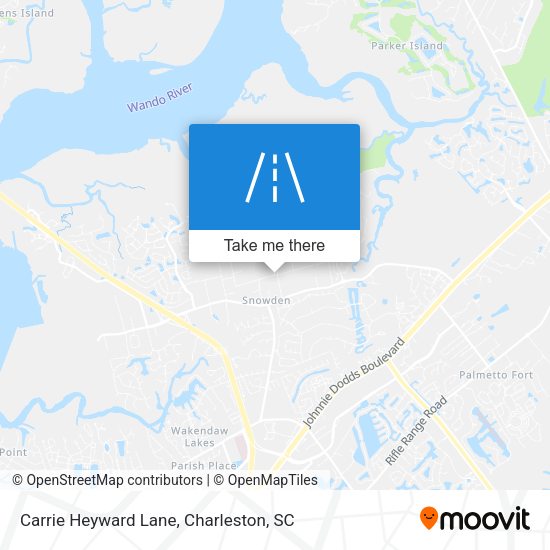 Mapa de Carrie Heyward Lane