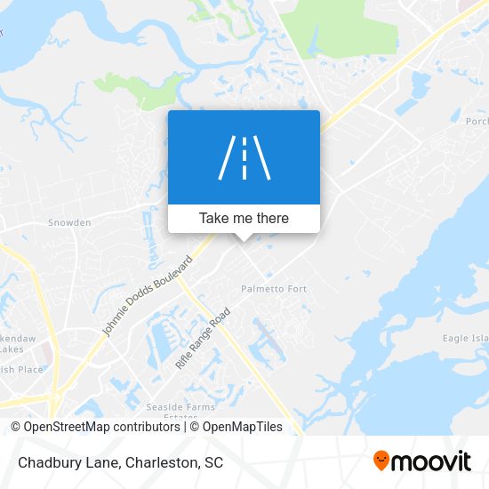 Mapa de Chadbury Lane
