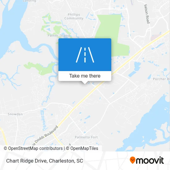 Chart Ridge Drive map
