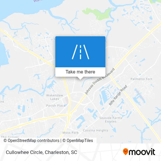 Cullowhee Circle map
