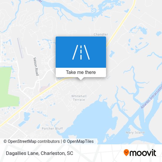 Dagallies Lane map