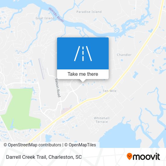 Mapa de Darrell Creek Trail