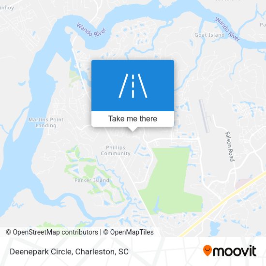 Mapa de Deenepark Circle