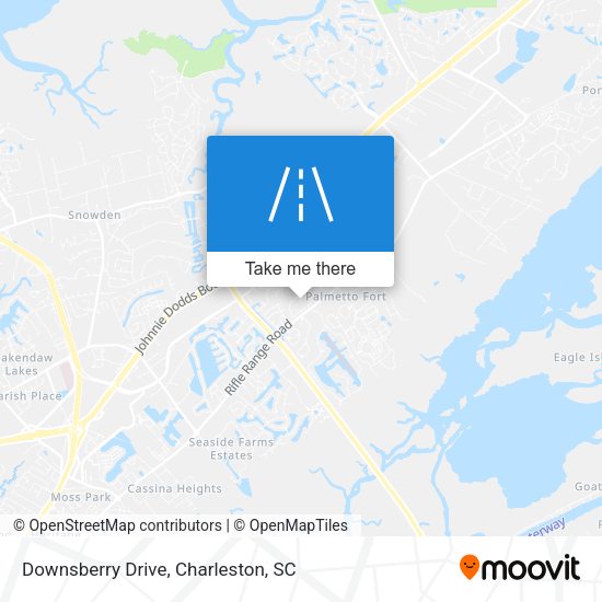 Downsberry Drive map
