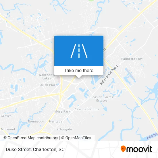 Duke Street map