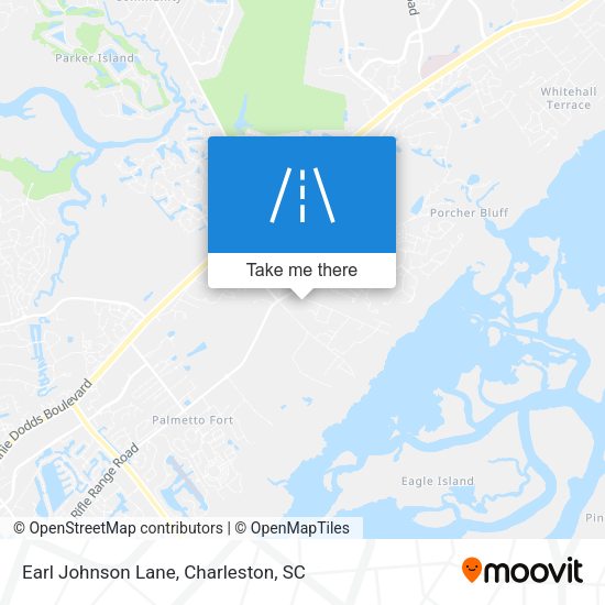 Earl Johnson Lane map