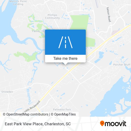 Mapa de East Park View Place
