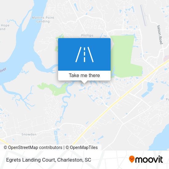 Egrets Landing Court map
